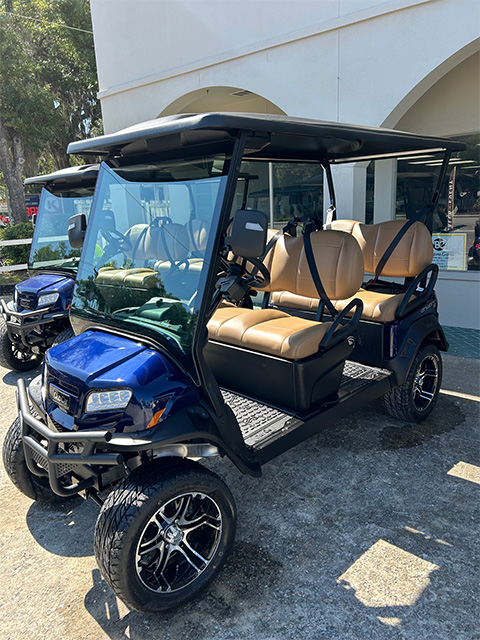 Club Car® Onward 4 Forward Premium LSV XR® 4 seater Lithium ION Lifted