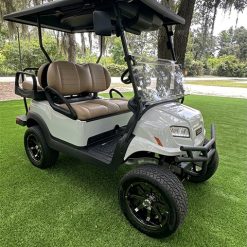Alternative view of Club Car® 2027 Onward 2+2 Lifted-Glacier White® 4 seater Lithium ION Lifted