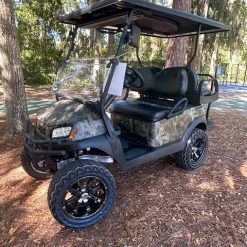 Club Car® Camo Certified Pre-Owned Tempo 2+2® 4 seater Lithium ION Lifted